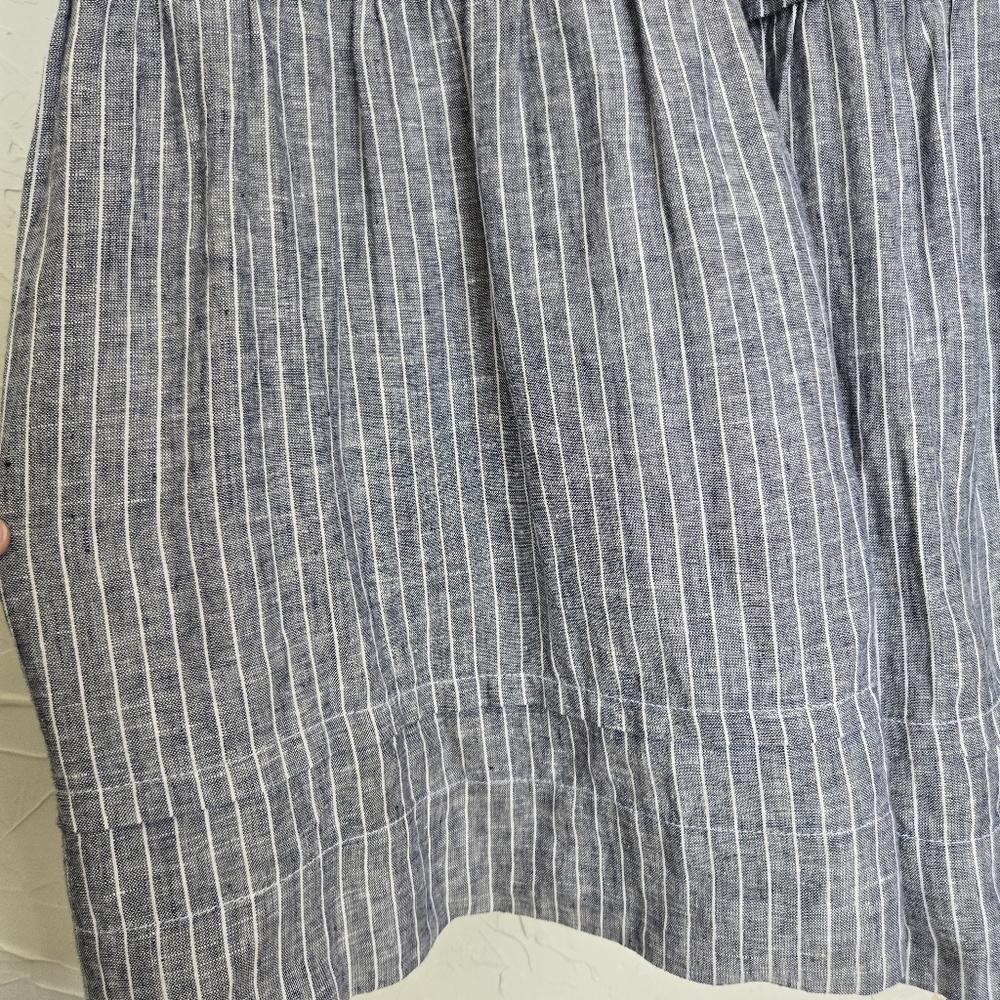 Quince Blue Striped Maxi Dress - Picture 9 of 15